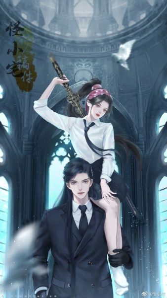 hình anime đôi yêu nhau cực ngầu