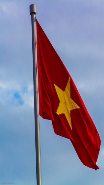 Hình nền cờ Việt Nam đẹp cho điện thoại