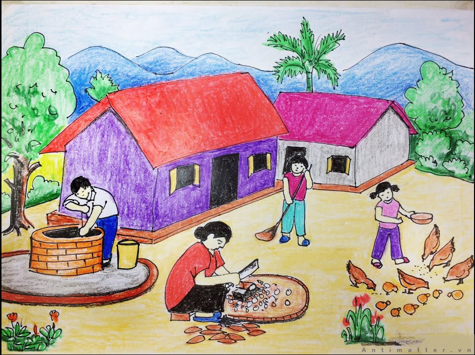 Cuộc thi vẽ tranh chủ đề  Gia đình nơi yêu thương và chia sẻ  Bệnh Viện  Nhi Đồng Thành Phố
