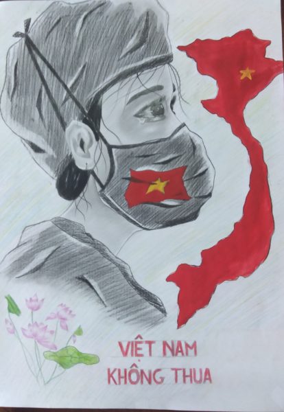 Tự tin vẽ bức tranh Việt Nam đơn giản đẹp nhất