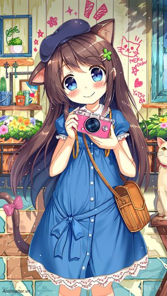 Hình ảnh anime nữ cute