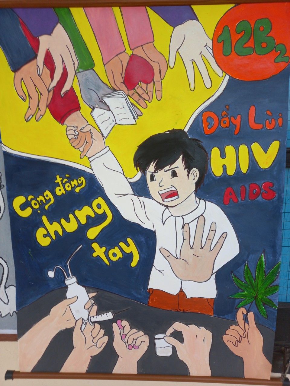 Vẽ Tranh Phòng Chống Hiv Aids Lan Tỏa Thông Điệp Ý Nghĩa