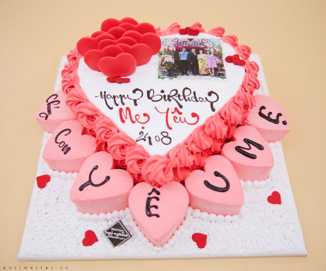 Bánh gato sinh nhật, bánh gato tặng mẹ yêu, vợ yêu, bạn gái ngày 8/3 và  20/10 4281 - Bánh sinh nhật, kỷ niệm