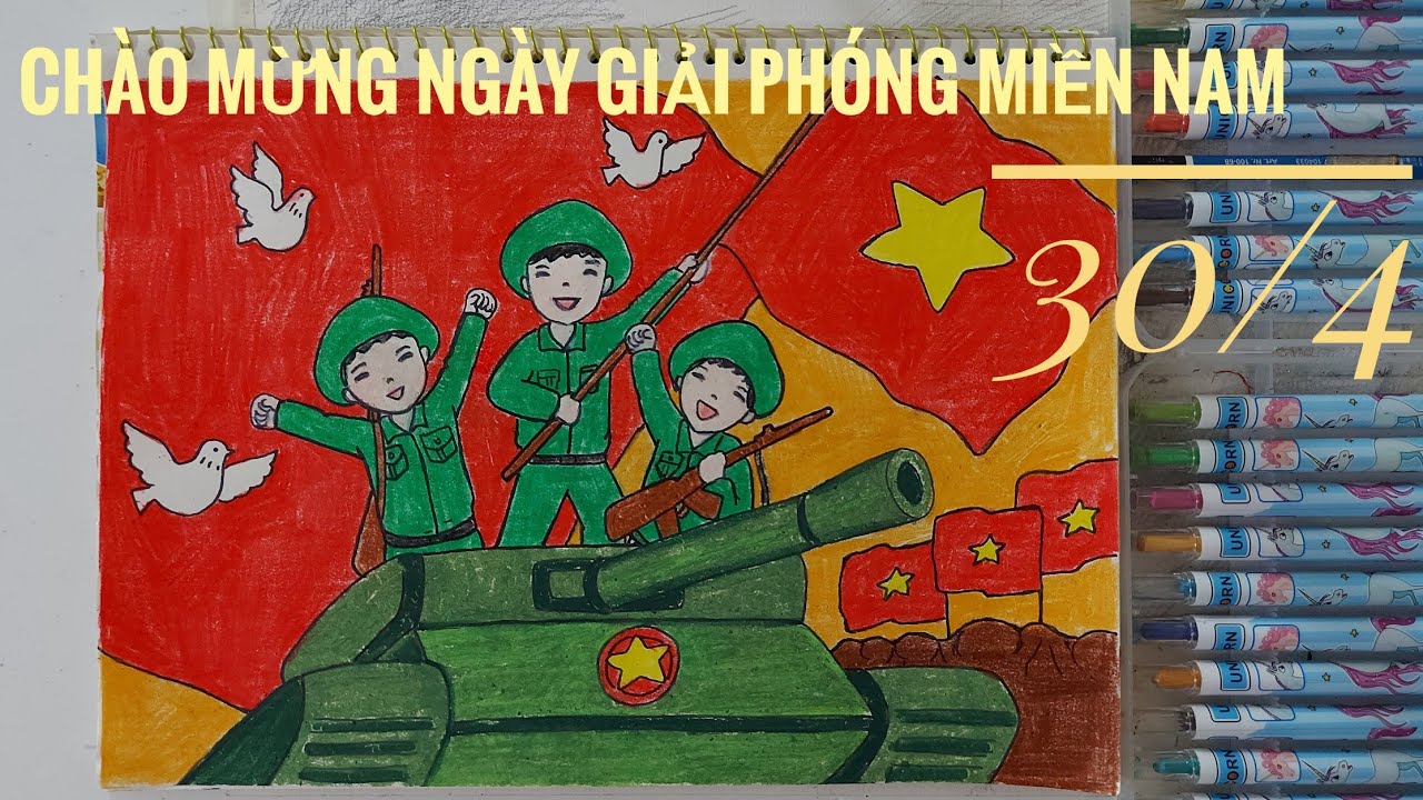 Chùm tranh cổ động 45 năm Ngày Giải phóng miền Nam thống nhất đất nước   Đài phát thanh và truyền hình Nghệ An