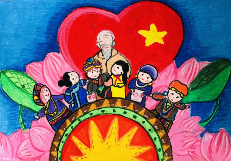 Vẽ tranh tự hào là công dân Việt Nam ý nghĩa