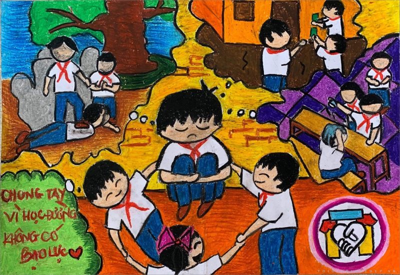 Với chủ đề chung tay chống bạo lực học đường, khắc họa một thế giới muôn màu