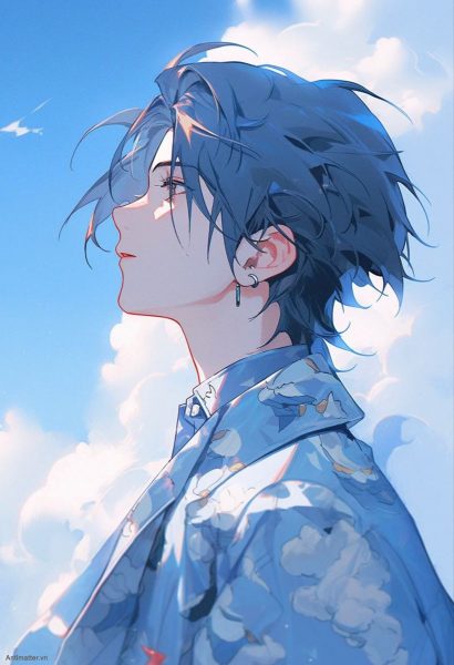 Hình ảnh anime nam buồn