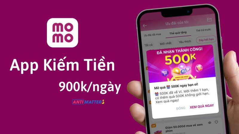 Ví Momo - App kiếm tiền online uy tín