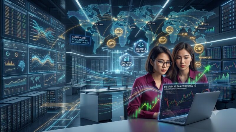 The Forex Broker Shortlist Every Vietnamese Trader Should See Before Opening An Account